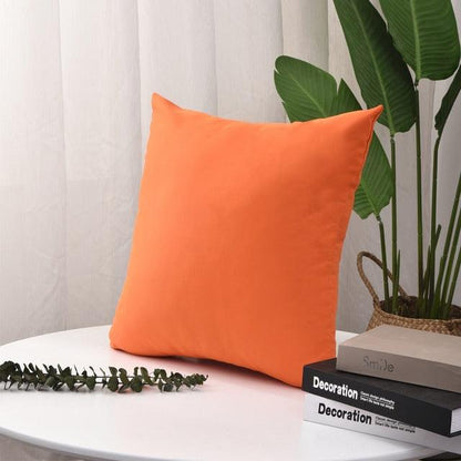 Waterproof Throw Pillow Covers Solid Nordic Cushion Cover Decorative Outdoor Solid Throw Pillow Covers Linen Garden Farmhouse Cushion Cases Home Decor Pillow Case For Couch Bed Balcony